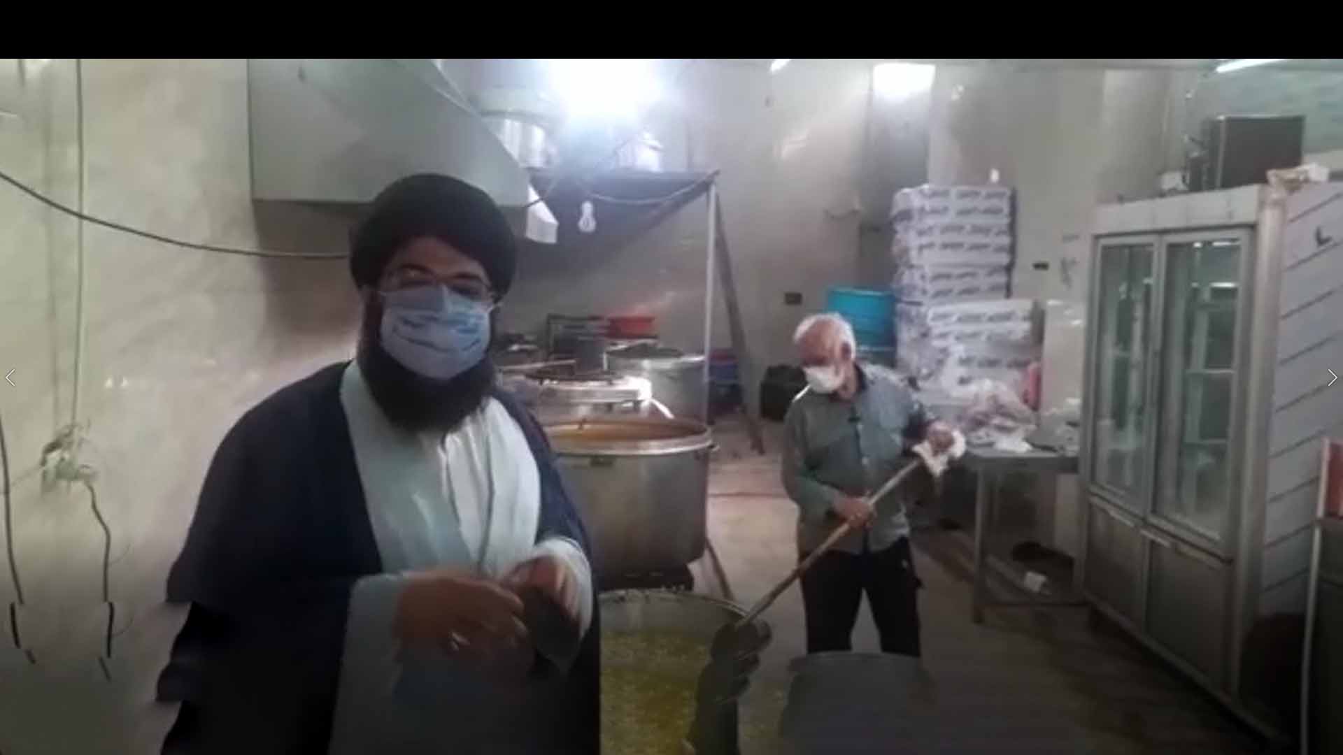 قطع تصویری | تهیه و توزیع غذای گرم